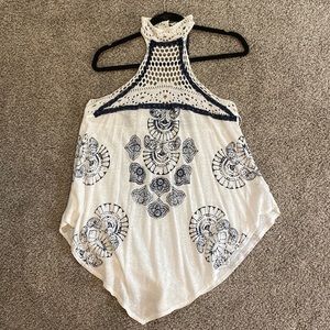 Free People crochet top